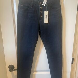 Ag Adriano Goldschmied Blue Skinny Jeans Modern Fit